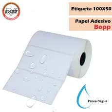 Etiqueta BOPP 100x50 - 05 Rolos