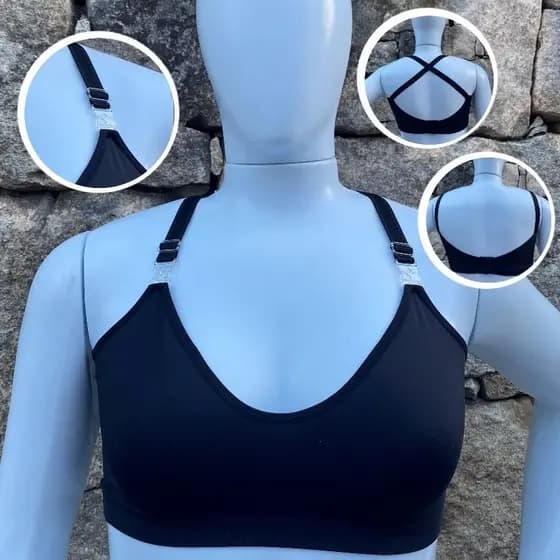 Sutia Plus Size Reforçado Pós Cirúrgico Alças Multifuncionais