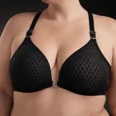 Sutiã Nadador Com bojo Soft Plus Size Fecho Frontal