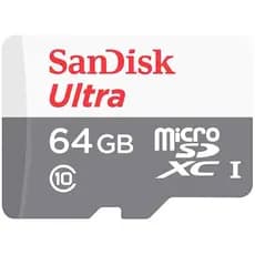 Cartão Memória 64GB Micro Ultra 100MBs Sandisk Original