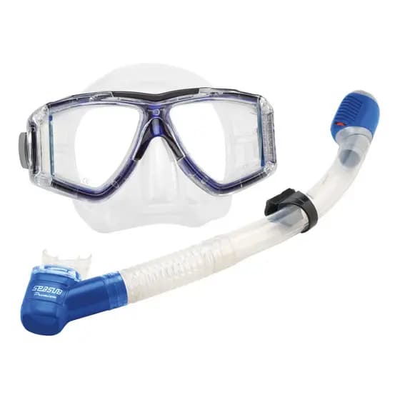 Kit Mergulho Diamante Seasub Resp. Dupla Válvula