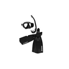 Kit Mergulho Mascara Snorkel e Nadadeiras Seasub