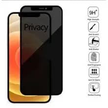 Película de Vidro Privacidade iPhone 14 15 Pro Max XR 11 6 7 8 Plus X Xs XR Xs Max 3D Fumê Anti Spy