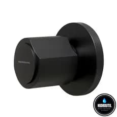 Acabamento Registro Banheiro C-40 ABS Preto Padrao Deca