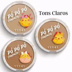 Pó Compacto  Ultra fino  Matte -  Vivai pó pó pó - 31g