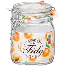 Pote Hermético de Vidro 750ml Conserva Fido Bormioli Rocco Italiano