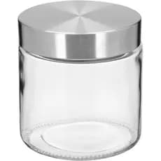 Pote Vidro Porta Mantimentos Organizador Cozinha Armazenamento 850ml