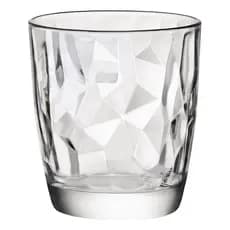 Kit 6 Copos de Uísque Whisky Bormioli Rocco Diamond 390ml Vidro Luxo 10x9cm