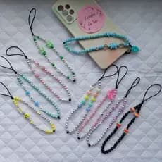 kit de Phone strap - corrente fofa kawaii  para celular - acessório para celular luapo  *04