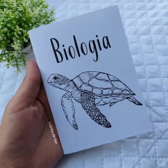 kit de caderno para anotações biologia - caderno de Biologia - caderno de profissões faculdade luapo *12