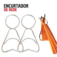 Encurtador Anjo Redutor de Punho de Rede de Dormir Descanso Reforçado Suporta 200kg 01 e 02 Unidades