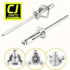 Rebite Trevo Tri Form Kit 20 Unidades Caiaque Bote