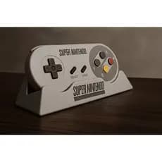 Suporte para Controle Super Nintendo | Display Retro Gamer 3D | Organizador SNES