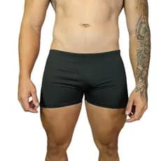 Sunga Boxer Adulto lisa masculina - sunga com forro e regulagem