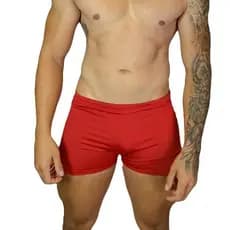 Sunga piscina praia com forro lisa - Sunga básica masculina homem