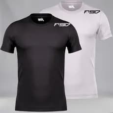 Kit 2 Camisas Masculinas Dry Fit Camiseta Para Corrida Academia Treino Verão Proteção UV