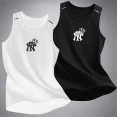 Kit 2 Camisetas Regata Masculina Básica Tecido Confortável Dry Fit Esportivas