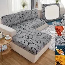 Protetor De Móveis Elástico Com Estampa De Desenho Para Decoração De Sala De Estar/Sofá