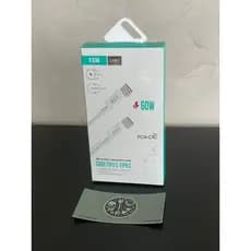 Cabo de carregador  FAM FCA-C1C – USB-C para USB-C 1,2m (3A / 60W) Original