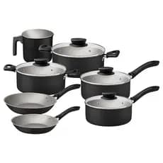 Jogo De Panelas Tramontina Antiaderente 7pcs Turim Linz Alumínio