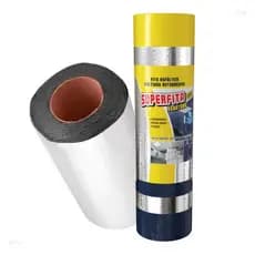 Fita Asfáltica Alumínio Vedatudo 90cm x 10m Impermeabilizante Para Telhados e Calhas Super Fita Denver