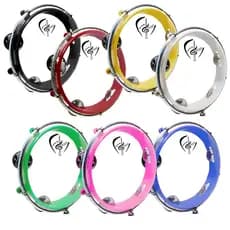 Pandeiro Infantil Junior 8 Polegadas Pele Cristal Web Music Shop