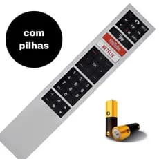 Controle Remoto TV Compatível AOC SMART c/ Youtube/Netflix FBG 9061/LE 741