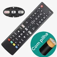 Controle Remoto Compatível Para Smart Tv lg Com pilhas