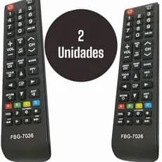KIT 2 Controle para Tv Samsung Universal Compatível com Smart Tv Samsung