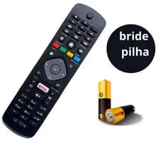 Controle Remoto TV Compatível com Philips Smart - FBG 8049/LE 7276