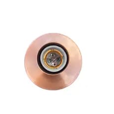 Plafon Plafonier Com Copinho Moderno Cobre