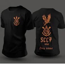Camiseta premium timao gavioes personalizada com seu nome Envio Imediato