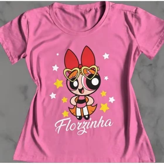 Camiseta Feminina T-shirt Meninas Super Poderosas