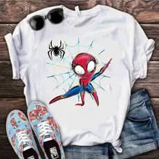 Camiseta Feminina T-shirt Homem-Aranha