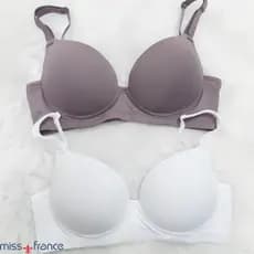 Kit C/02 Sutiãs Com Base SORTIDO Miss France