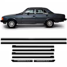 Friso Lateral Opala Comodoro Sle 1988 A 1990 4p