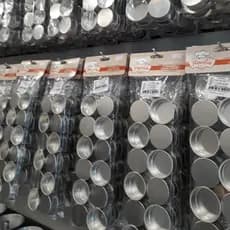 12 UNIDADES FORMAS REDONDAS P/ PÃO DE MEL FUNDO FIXO Nº 1 OU Nº 2 MARÍLIA EM FLANDRES