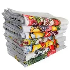25 UNIDADES DE PANOS DE MÃO LOUÇA P/ COZINHA MODELO MASTER CHEFF 41X68CM | ESTAMPAS VARIADAS