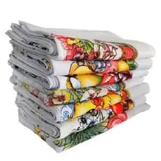 10 UNIDADES DE  PANOS DE MÃO LOUÇA P/ COZINHA MODELO MASTER CHEFF 41X68CM | ESTAMPAS VARIADAS
