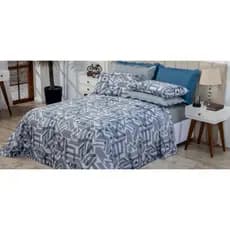 JOGO DE CAMA QUEEN 100%ALGODÃO VARIAS ESTAMPAS