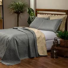 COBRE LEITO FLORAL ELEGANTE MODERNO CASA NOVA ENVIO IMEDIATO