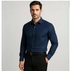 Camisa Social Masculina Manga Longa Slim Luxo Premium