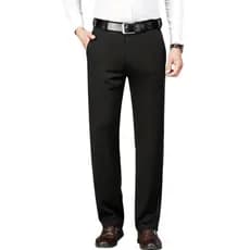 Calça Social Masculina Em Microfibra Premium