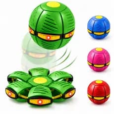 Bola Mágica Maluca Disco Voador Ufo Saltitante  Brinquedo Infantil e Cães