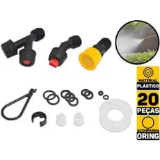 Kit Jogo De Bicos E Ducha P/ Pulverizador Costal Agrícola 6247200014
