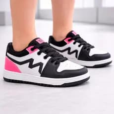 Tênis Infantil Casual Feminino Nippos Cano Baixo Escolar Menina