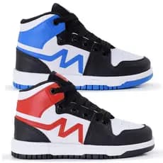 Kit Tênis Infantil Masculino Lukys High Botinha Menino Casual Escolar