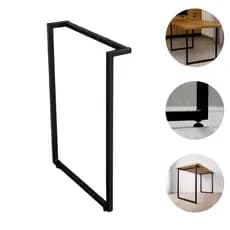 1 Pé Base Para Mesa 75x58cm Escrivaninha Aparador Cozinha