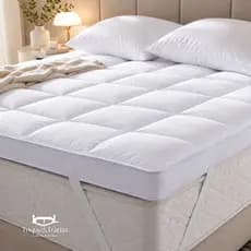 Pillow Top Toque de Plumas 6cm 1000g/m2 - Camada Extra de Conforto - Experiência Cama de Hotel