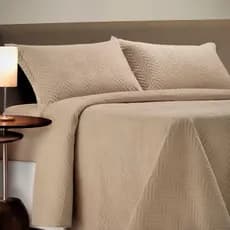 Kit Colcha Cobre Leito Velour 3 Peças Aveludado Extra Macio Luxo